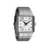 NIXON Quatro Sanded Steel White Watch