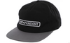 Independent Groundwork Mid Profile Hat Charcoal Black White Snapback