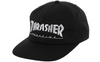 Thrasher Mag Logo Hat Snapback Black White