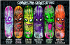 HEROIN QUESTIONS SAVAGES SKATE DECK-9X32