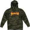 THRASHER FLAMES HD/SWT SMALL-CAMO *sale*