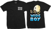 HEROIN WIDE BOY SS TSHIRT XLARGE-BLK