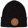 Spitfire Classic 87 Swirl Patch Beanie Black OneSize