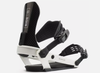 Ride A10 Snowboard Bindings White Medium