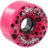 ABEC11 POLKA DOTS 62mm 78a PINK BLK Wheels Set