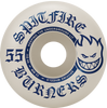 SPITFIRE BURNERS 55MM 99A WHT/BLU WHEELS SET