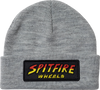 SPITFIRE HELL HOUND SCRIPT BEANIE HEATHER GREY