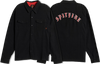 SPITFIRE OLD E EMB FLANNEL LS MEDIUM BLACK