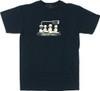 ALIEN WORKSHOP ABDUCTION SS TSHIRT MEDIUM NAVY