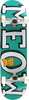 MEOW LOGO SKATEBOARD COMPLETE 8.0 TEAL