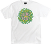 SLIME BALLS LOGO FRONT SS SMALL WHITE