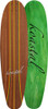 KOASTAL PROGRESSIVE RASTA Longboard Deck-9.25x34