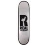 Real Doves Skate Deck Silver Black 8.25