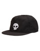 Zero Single Skull Hat Black White Snapback
