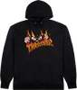 THRASHER NECKFACE SUCKA FREE HOODIE MEDIUM-BLACK