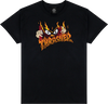 THRASHER NECKFACE SUCKA FREE SS TSHIRT SMALL-BLACK