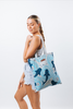 Sand Cloud Shark Ripples Everyday Tote White OneSize