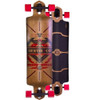 Bustin IBach Bamboo Skateboard Longboard Complete Black Red 38.5