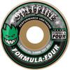 Spitfire F4 Conical Wheels Green Print 52mm/101d Set