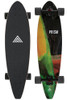 PRISM RESIN CHASER SKATEBOARD COMPLETE BLACK RASTA 8.75x34