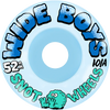 SNOT WIDE BOYS 52MM 101A ICE BLUE WHEELS SET