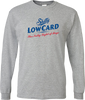 LOWCARD NATTY LOGO LONGSLEEVE LARGE HEATHER GREY