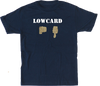 LOWCARD YOU SUCK SS TSHIRT LARGE NAVY