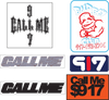 CALL ME 917 SP23 10/PK ASSORTED STICKERS