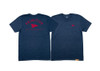 Primitive Arch Pennant Tshirt Navy Heather