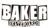 Baker Brand Logo Medium Sticker Black White 8inch