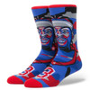 Stance Mosaic Iverson NBA Mens Socks Red M (6-8.5)