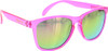 GLASSY DERIC CANCER HATER PINK SUNGLASSES