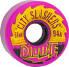 DIVINE CITY SLASHERS 64mm 94a PURPLE Set of 4 Wheels