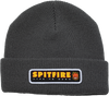 SPITFIRE LTB PATCH CUFF BEANIE CHARCOAL