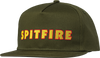 SPITFIRE LTB SCRIPT HAT ADJ-OLIVE