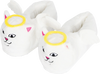 RIP N DIP LORD ANGEL PLUSH SLIPPERS L/XL 9-13 WHT