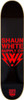 SHAUN WHITE LOGO CORE Skateboard Deck-8.0 BLK RED