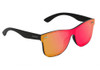 Glassy Leo Premium Polarized Sunglasses Black Red OneSize