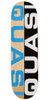 Quasi Big Corp Logo Skate Deck Blue White 8.75