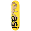 Quasi Lowercase Logo Skate Deck Yellow 8.375