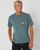 Rip Curl Quest Tshirt Blue Stone OG Fit