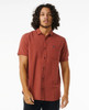 Rip Curl Washed Shortsleeve Woven Terracotta