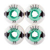 Welcome Orbs Poltergeist Wheels White Teal 55mm