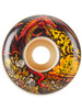 Spitfire Oski F4 Scorched Radial Wheels Set Black Natural 55mm