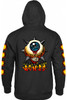 Bones Iron Sun Hoodie Black Small