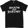 THRASHER SKATE & DESTROY SS Tshirt SMALL BLACK