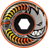 SPITFIRE 80HD FADE CONICAL FULL 55MM ORANGE WHEELS SET