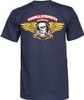 PWL/PERALTA WINGED RIPPER SS Tshirt M-NAVY