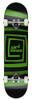 Birdhouse Beginner Psycho Skateboard Complete Black Green 7.5