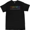 THRASHER OUTLINED RAINBOW MAG SS TSHIRT MEDIUM BLACK